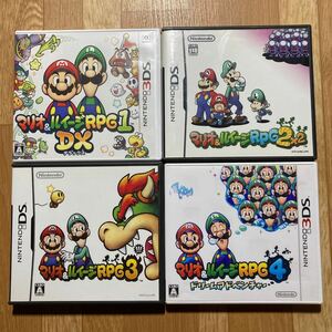 DS 3DS マリオ&ルイージRPG 4本セット 1,2,3,4