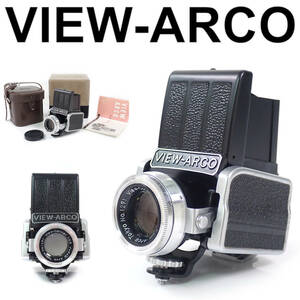 未使用 VIEW-ARCO for ARCO 35 View Finder View-Colinar 5cm f2.8 Whith BOX CASE ビューアルコ アルコ35用 ビューファインダー 外箱付