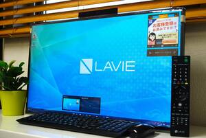 ★☆ 27型液晶 LAVIE Home all in one/第10世代Corei7/32GB/激速PCIe Gen4×4＋HDD/Office/W録画対応3波TV/Blu-ray/ハイレゾ/HDMI/a273☆★