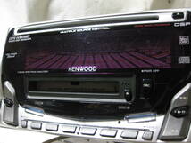 K-2055　KENWOOD　ケンウッド　DPX-6000MD　2Dサイズ　CD&MDデッキ　故障品_画像2