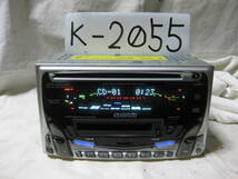 K-2055　KENWOOD　ケンウッド　DPX-6000MD　2Dサイズ　CD&MDデッキ　故障品_画像1