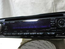 K-2059　KENWOOD　ケンウッド　E232　MP3　フロント AUX　1Dサイズ　CDデッキ　故障品_画像2