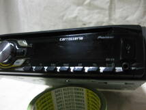 k-1792　Carrozzeria　カロッツェリア　DEH-570　MP3　フロント USB AUX　1Dサイズ　CDデッキ　故障品_画像3