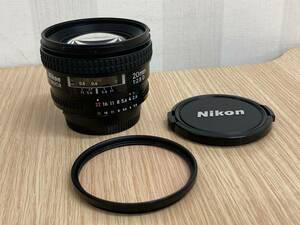 長「14262」Nikon　ニコン　レンズ AF NIKKOR 20mm 1:2.8 D 単焦点
