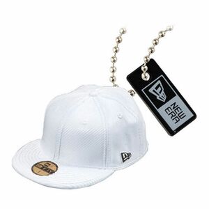 NEW ERA ニューエラ ニューエラキャップ　ガチャガチャ　ガチャ　キーホルダー　ホワイト