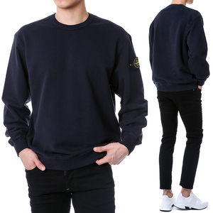 送料無料 12 STONE ISLAND ストーンアイランド 771561720 V0020 ネイビー トレーナー スウェット size XL