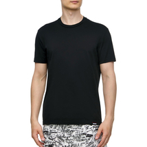 送料無料 DSQUARED2 ディースクエアード D9X3C2370 001 ブラック クールネック Tシャツ 3枚セット size L_画像2