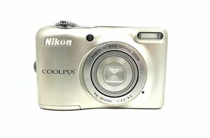 【745-3】動作品　Nikon COOLPIX L32 4.6-23.0mm 1:3.2-6.5 コンパクトデジタルカメラ デジカメ　1円