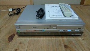 Простая операция подтверждена Toshiba/Toshiba RD-XV81 VHS HDD и DVD-рекордер/дистанционное управление SE-R0215/Обработка в качестве мусора