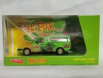 Tarmac Works/Schuco 1/64‐Volkswagen Caddy Rat Fink /ターマック ワークス/フォルクスワーゲン キャディ ラットフィンク/Trucks_画像1