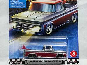 Hot Wheels BOULEVARD‐CUSTOM '62 CHEVY PICKUP [GJT77] /ブールバード/カスタム シェビー ピックアップ/Trucks/トラック/Car Culture