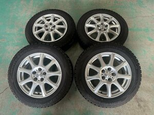 バリ溝 2022年製 スタッドレス ウィンターマックス WM02 185/65R15 6J +45 5H PCD100 4本set アリオン プレミオ 等 P231209e