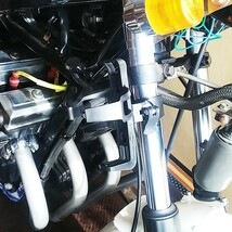 ハンドル ドリンクホルダー マフラー サイレンサースタンド フロントフォーク ゼファー400 ゼファーχ ZRX400 Z400GP GPZ400F バリオス_画像6