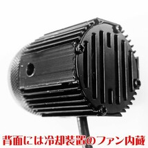 KSR50 KSR80 KSR110 KDX125 KDX200SR KDX220 KDX250 KLX110 KLX125 KLX250 250TR 汎用 LED ヘッドライト 小型 フォグランプ 補助ライト_画像7