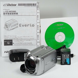 JVC Victor Everio GZ-MG980-S Серебряное движение OK 1 неделя гарантия/9718