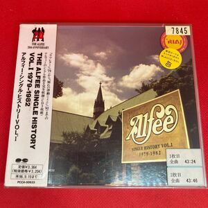 THE ALFEE アルフィー / SINGLE HISTORY 1 / レンタル落ち品