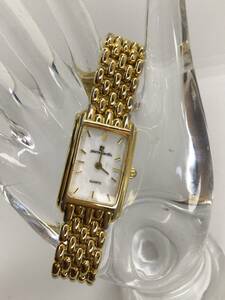【Pierre Cardln】レディース腕時計　中古品　稼働品　電池交換済　クォーツ腕時計　4-91 sh