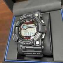 美品 国内正規品 CAISO G-SHOCK FROGMAN GWF-1000-1JF 電波ソーラー カシオ MASTER OF G-SEA フロッグマン 定価82,500円_画像2