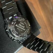 極美品 国内正規品 タグ付き フルコマ CASIO G-SHOCK GMW-B5000GD-1JF Bluetooth搭載 フルメタル マルチバンド6 電波ソーラー ブラック_画像7