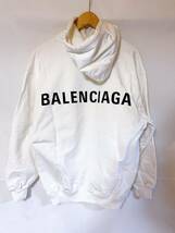 BALENCIAGA バレンシアガ パーカー ロゴ スウェット_画像1