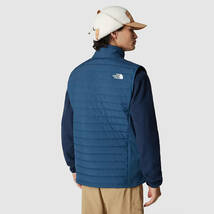 新品 正規品 USA限定 日本未発売 The North Face ノースフェイス インサレーションベスト HeatseekerEco US-L Blue 洗濯可能_画像9