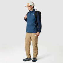 新品 正規品 USA限定 日本未発売 The North Face ノースフェイス インサレーションベスト HeatseekerEco US-S Blue 洗濯可能_画像8