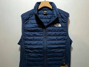 新品 正規品 USA限定 日本未発売 The North Face ノースフェイス インサレーションベスト HeatseekerEco US-S Blue 洗濯可能