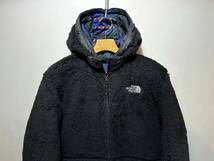 新品 正規品 USA限定 日本未発売 The North Face ノースフェイス リバーシブル フリース＋ナイロンジャケット フード取り外し可能_画像3