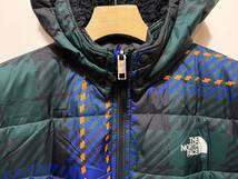 新品 正規品 USA限定 日本未発売 The North Face ノースフェイス リバーシブル フリース＋ナイロンジャケット フード取り外し可能_画像5