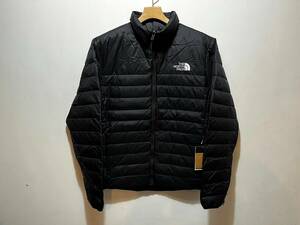 新品 正規品 USA限定 日本未発売 The North Face ノースフェイス ダウンジャケット (NEW FLARE JACKET) US-XL ブラック ジップインジップ