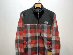 新品 正規品 USA限定 日本未発売 The North Face ノースフェイス US-M フリースジップアップジャケット チェックジャケット