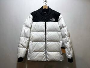 新品 正規品 EU/USA限定 日本未発売 The North Face ノースフェイス US-L 700フィル ダウンジャケット WHITE/BLACK