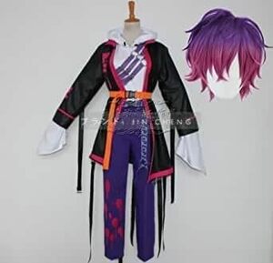 バーチャルYouTuber 浮奇ヴィオレタ 浮奇・ヴィオレタ Uki Violeta コスプレ 衣装風(ウィッグ 靴別売り)