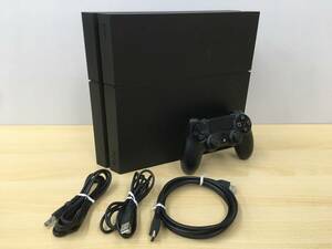 071 C-115/PlayStation4 本体 ジェット・ブラック 500GB CUH-1200A 動作確認済み