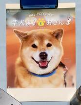 2024年壁掛けカレンダー 柴犬まるとおさんぽ 　企業名有り_画像1