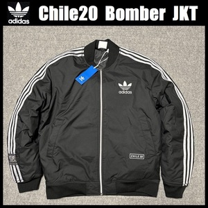 XLサイズ ★新品 アディダス オリジナルス 中綿 ボンバー ジャケット MA-1 adidas Chile20 Bomber Jacket 黒 エコダウン HN0924 LL 2L