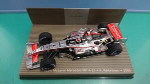 MINICHAMPS 1/43 マクラーレン メルセデス MP4-21 キミ・ライコネン 2006 ミニチャンプス