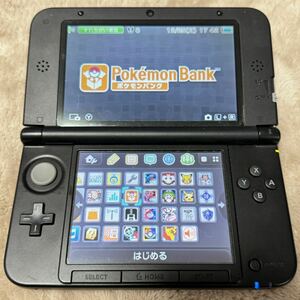 ニンテンドー3DSLL レッド×ブラック☆ポケモンバンク・ポケムーバー 他ポケモンソフト・任天童子 等 任天堂子 