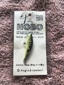 anglo&company アングロ＆カンパニー　HOBO50S ミノー ハンドメイド　ウッドベイト