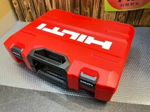 【未使用】 HILTI ヒルティ　22V 充電式 鋲打機　BX3-L 【博多店】 セット品　バッテリ(21.6V/3.96Ah)×2　コンクリート　石材　スチール　_画像9