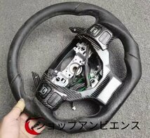 実用品★リアルカーボン製　レクサス CT NX GS-F IS RC RC-F 　ステアリングカバー　1個_画像3