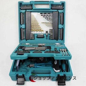 makita 200ピース工具セット tool set ドリルキリ ドリルビット ラチェットドライバー ソケットビットそ の他工具