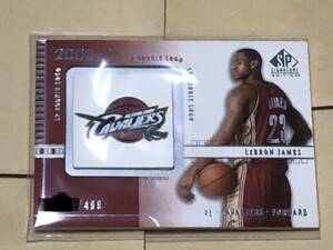 03-04 LeBron James sp signature edition sp rookie LOGO 499枚限定2003-2004 RC ルーキーカード UPPER DECK レブロン ジェームズ NBA