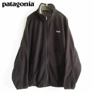 patagonia パタゴニア シンチラ フリース ジャケット 黒 L程度 ブラック フルジップ ジップアップ D148-18-0041ZVW