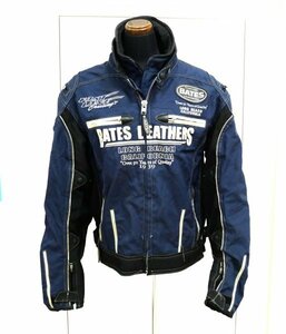 BATES ベイツ ★ ライダース ジャケット・バイクウエア ★ ロゴ入り ★ ネイビー