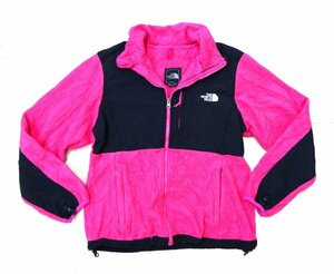 ザ・ノースフェイス ★ フリース・ジャケット ★ ロゴ刺しゅう入り ★ ピンク・ブラック ★ THE NORTH FACE