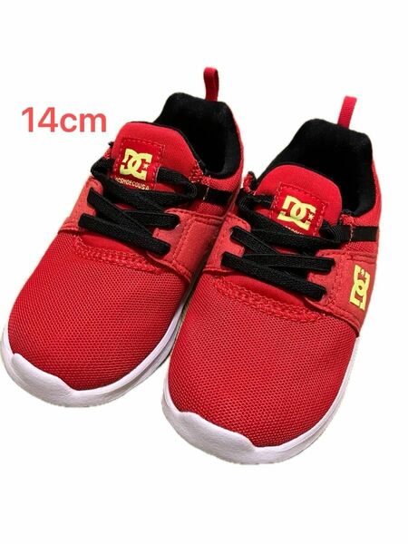 【とにかく軽い】DC SHOES 14cm ディーシーシューズ スニーカー 子供靴 キッズ ジュニア 男の子 保育園 幼稚園 