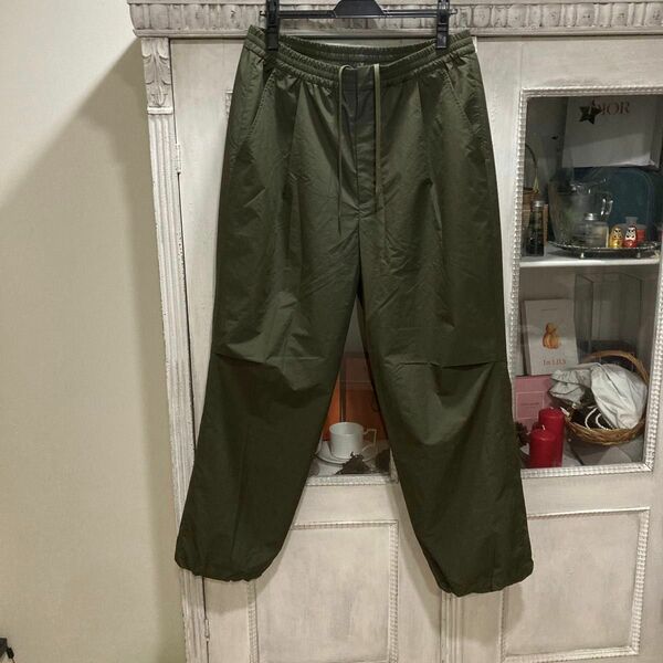 美品 altared Shell Track Pants 3 カーキ パンツ 1LDK