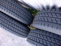 195/80R15ブリザックVL1◎107/105L バリ山4本 1000円スタート～売り切り_画像2