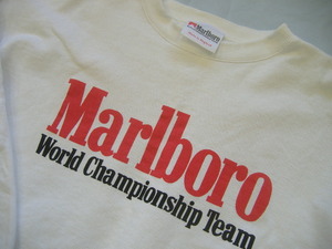  Marlboro World Championship Team～ビンテージ～マルボロ～トレーナー～昭和レトロ～８０ｓ～F1～England～当時～企業～アドバタイジング